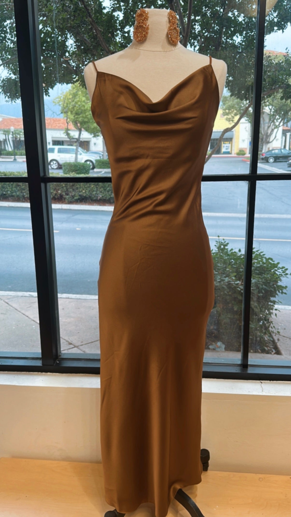 Sultry | Satin Maxi